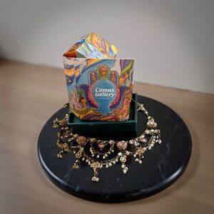 Elegant vintage-style necklace from Camus Gallery – Art & Soul.